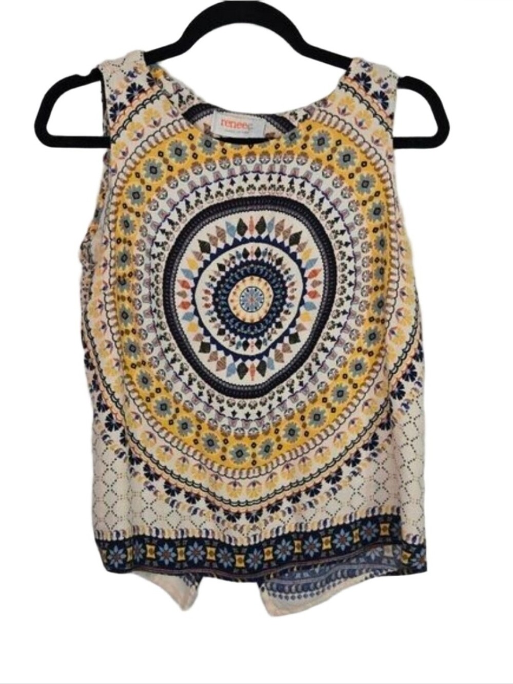 Renee C.cute printed tank